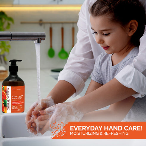 Liquid Hand Wash, Blood Orange - 13.5 fl oz | NATURAL SOLUTION